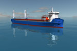 Newbuilding order 4 + 4 low-emissions short sea dry cargo vessels