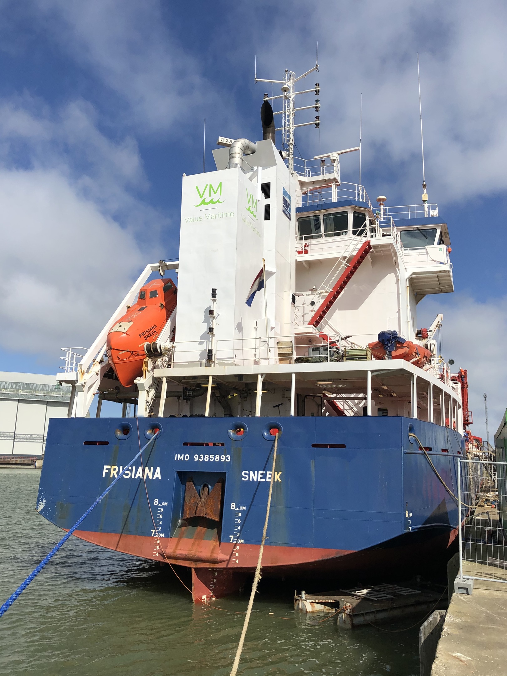 Scrubber installed on MV FRISIANA